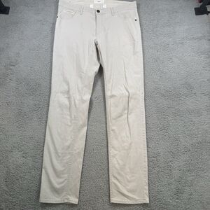 BRAX Pants Men's 36x32 Grey Cooper‎ Fancy Chino Regular Fit Golf